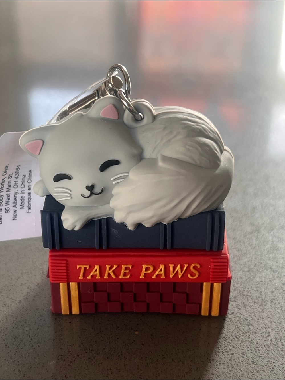Bath & Body Works Book Stack Cat PocketBac Holder
